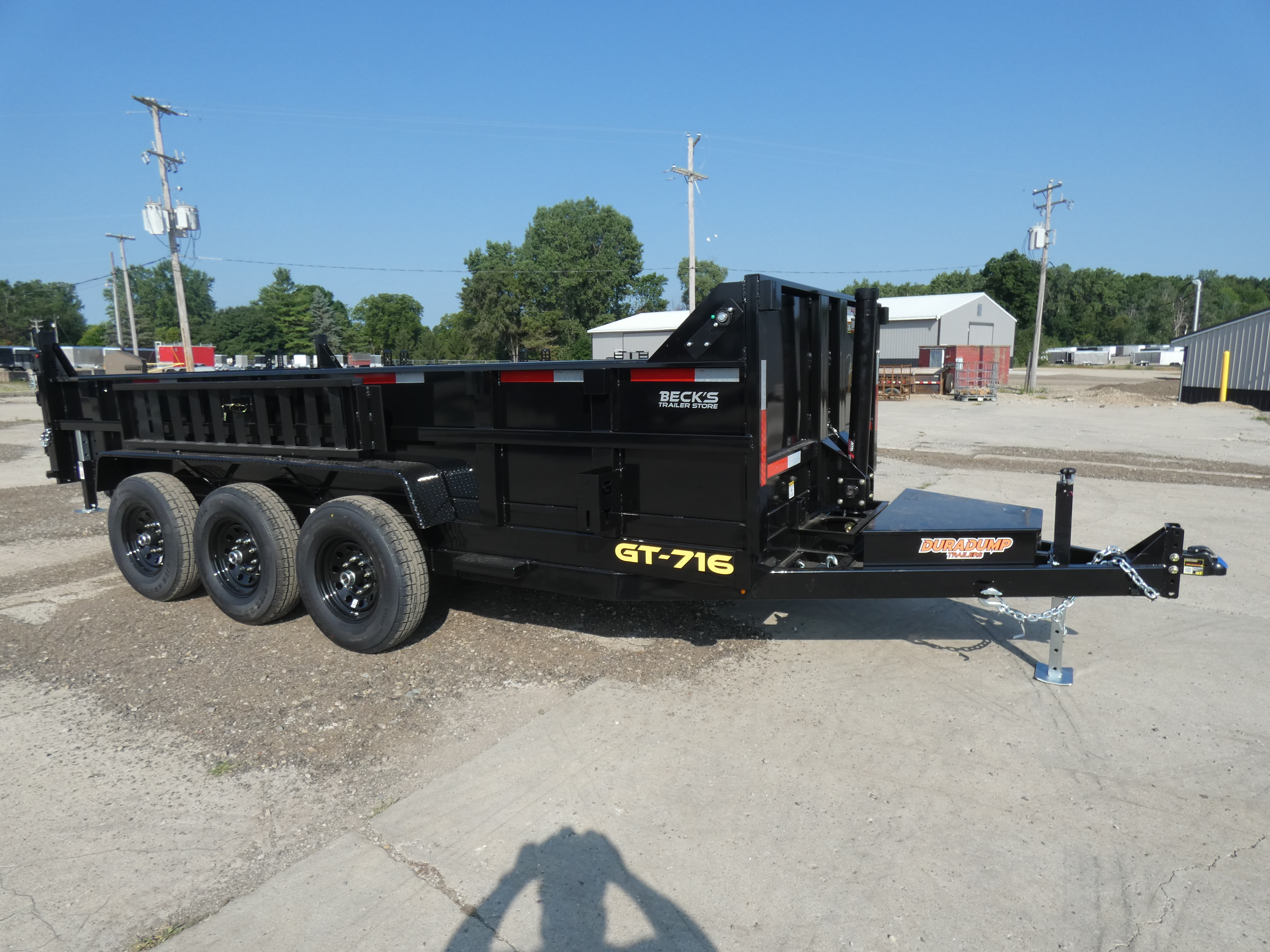 2026 DuraDump 7' x 16' Dump Trailer - 21K Weight Rating - Flexible Fi in Saint Johns, MI