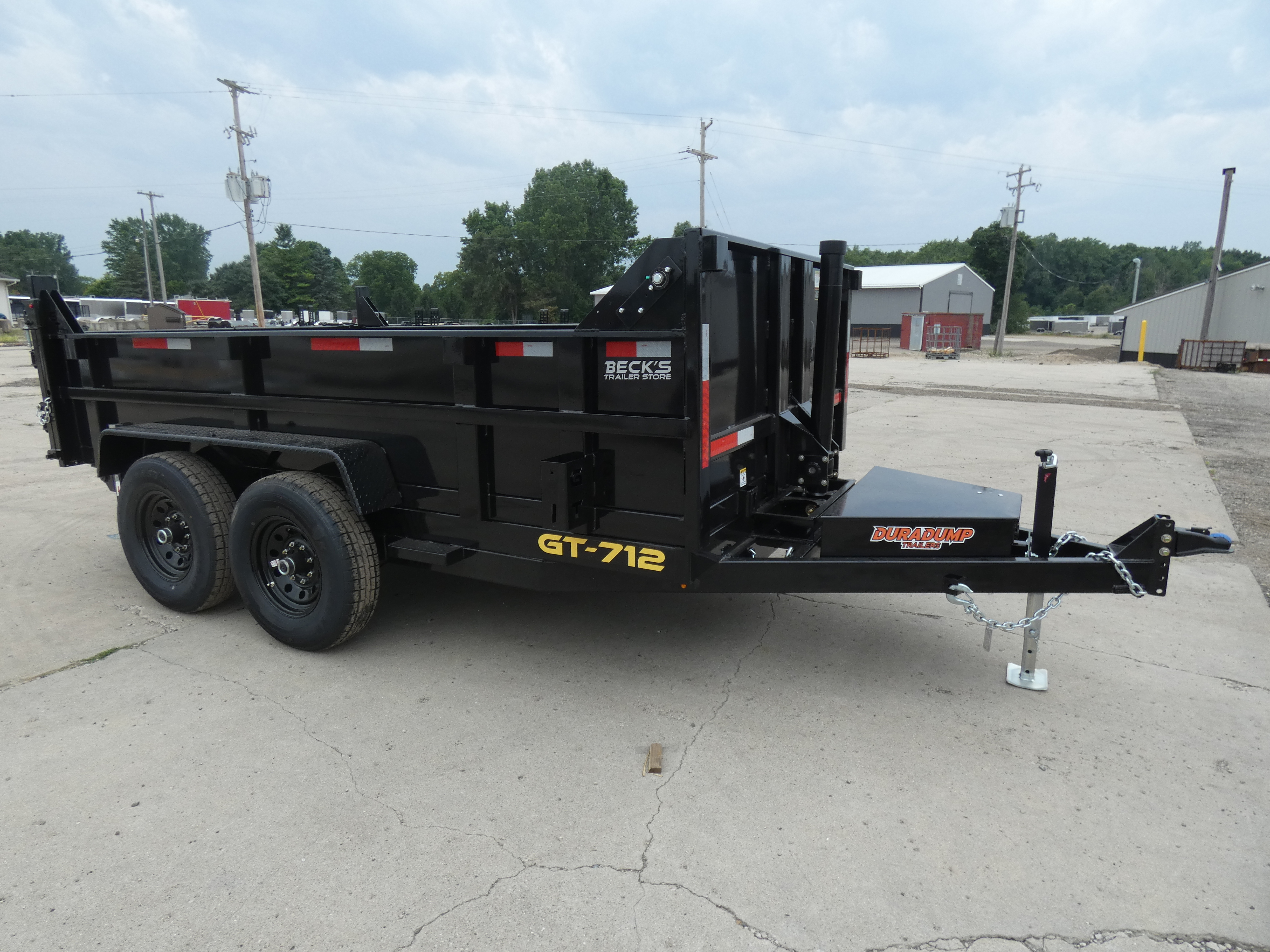2026 DuraDump 7' x 12' Dump Trailer - 7K Axles - Flexible Financing O in Saint Johns, MI