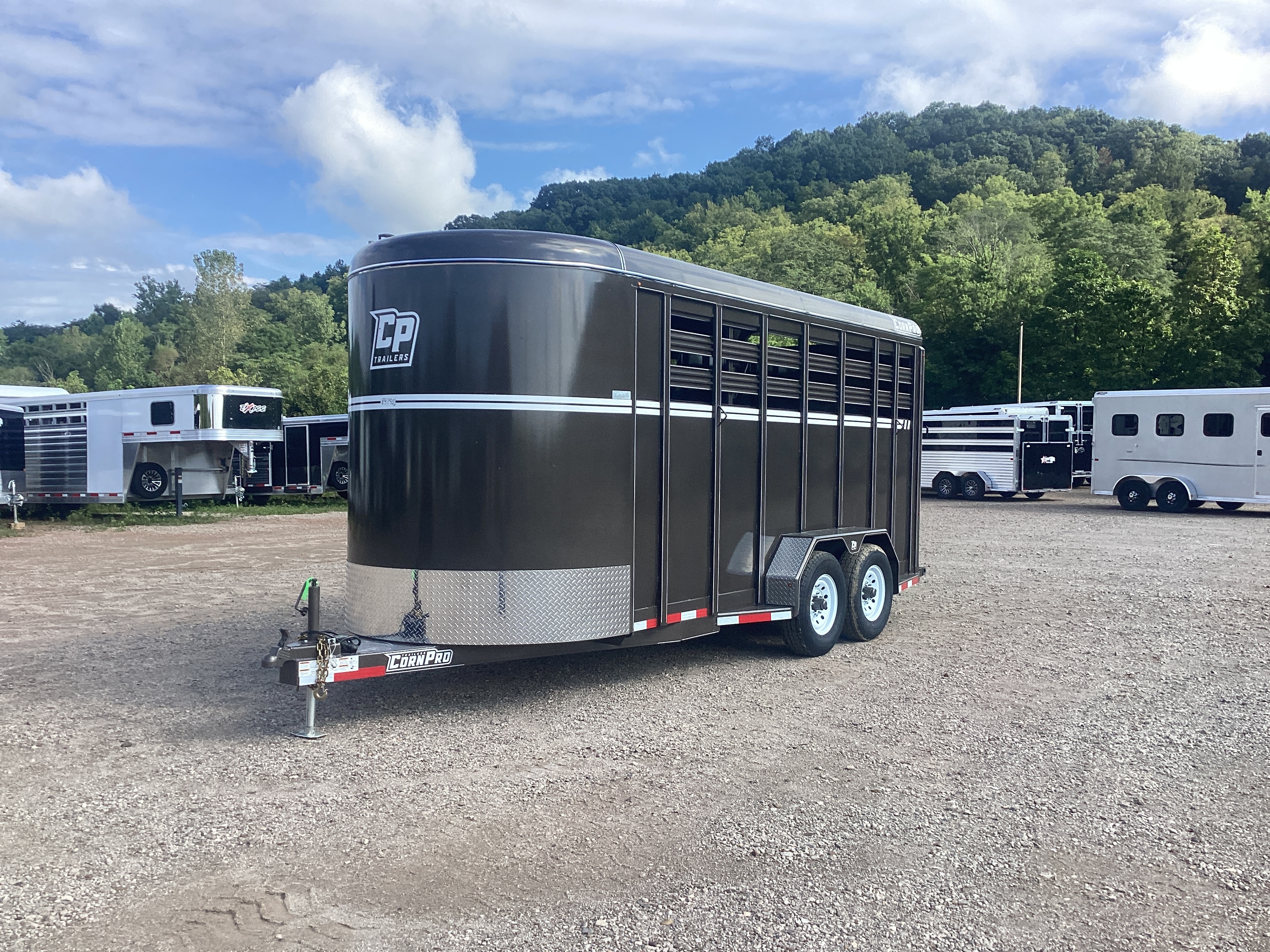 2026 CornPro Trailers 3 Horse Slant Load in Athens, OH