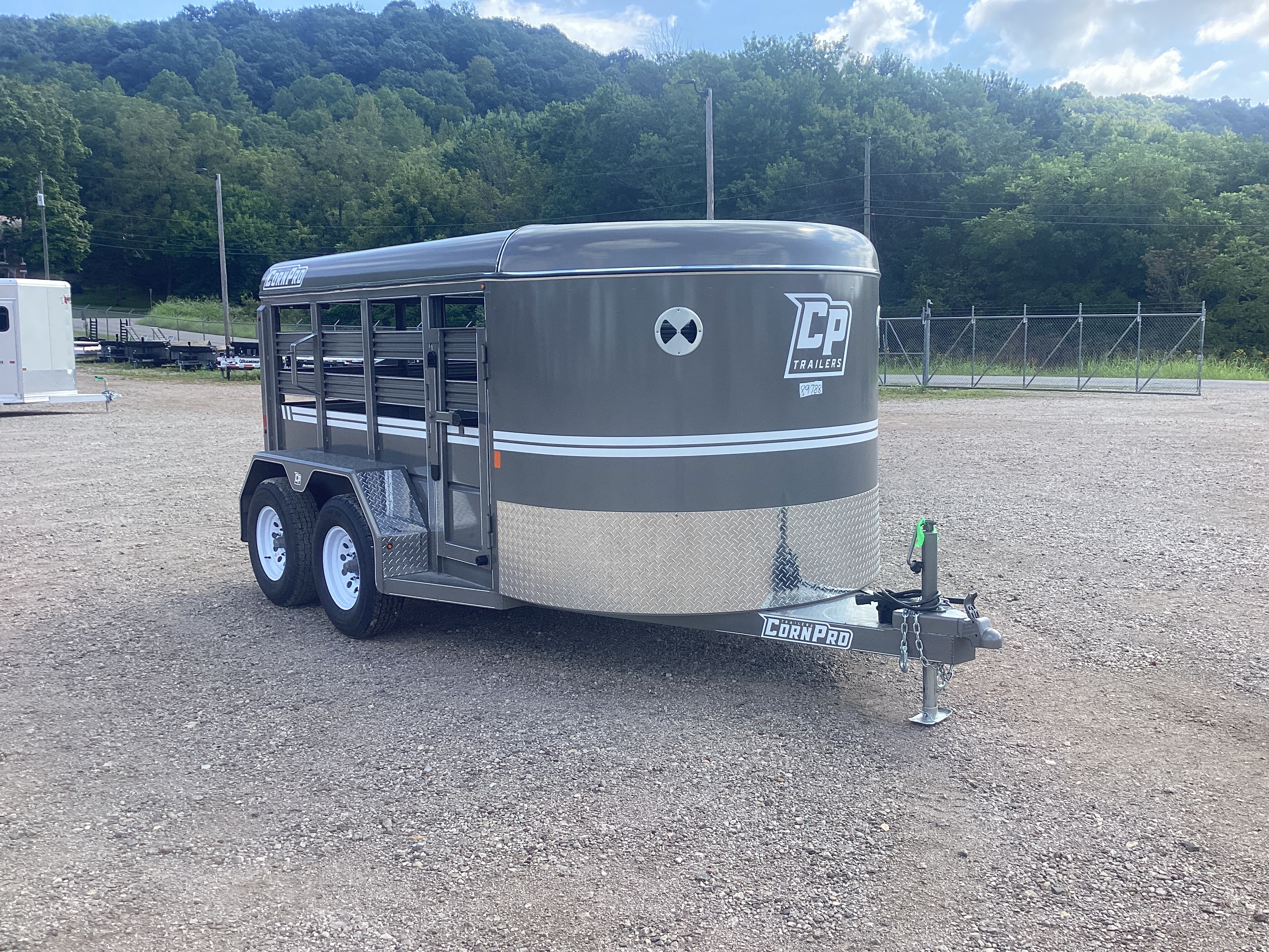 2026 CornPro Trailers 12' Low Pro Livestock Trailer in Athens, OH