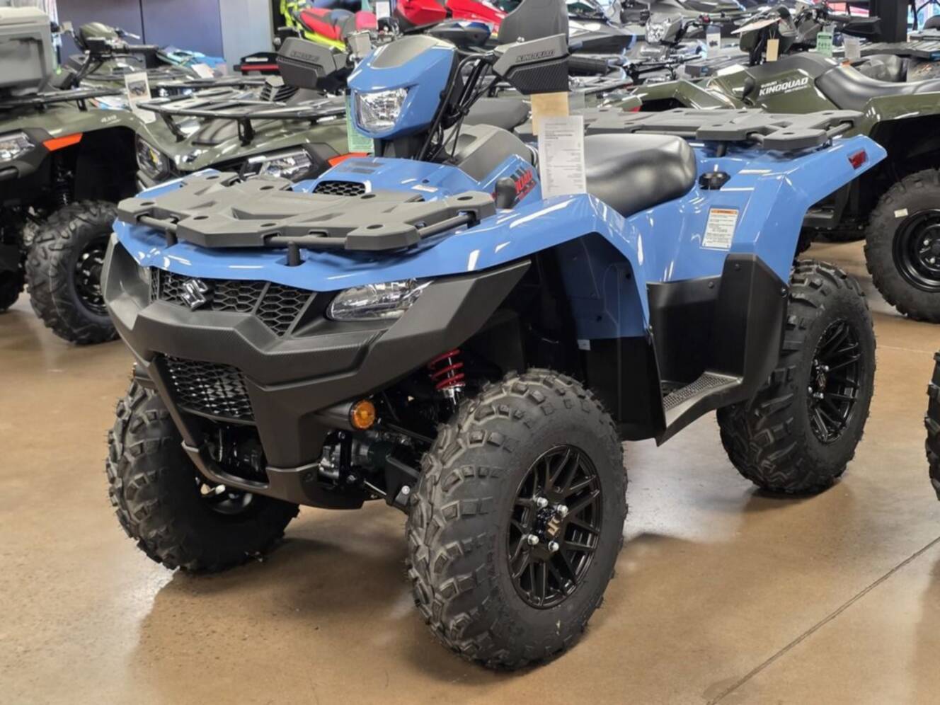 A photo of this 2025 Suzuki KingQuad 750AXi Power Steering SE