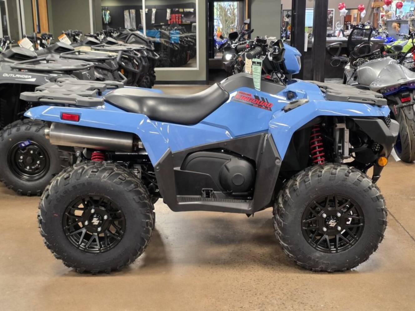 A photo of this 2025 Suzuki KingQuad 750AXi Power Steering SE