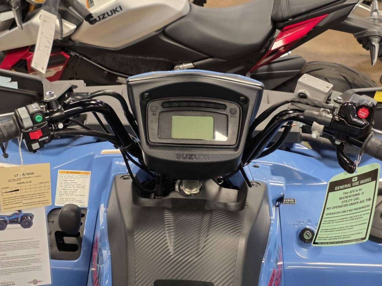A photo of this 2025 Suzuki KingQuad 750AXi Power Steering SE