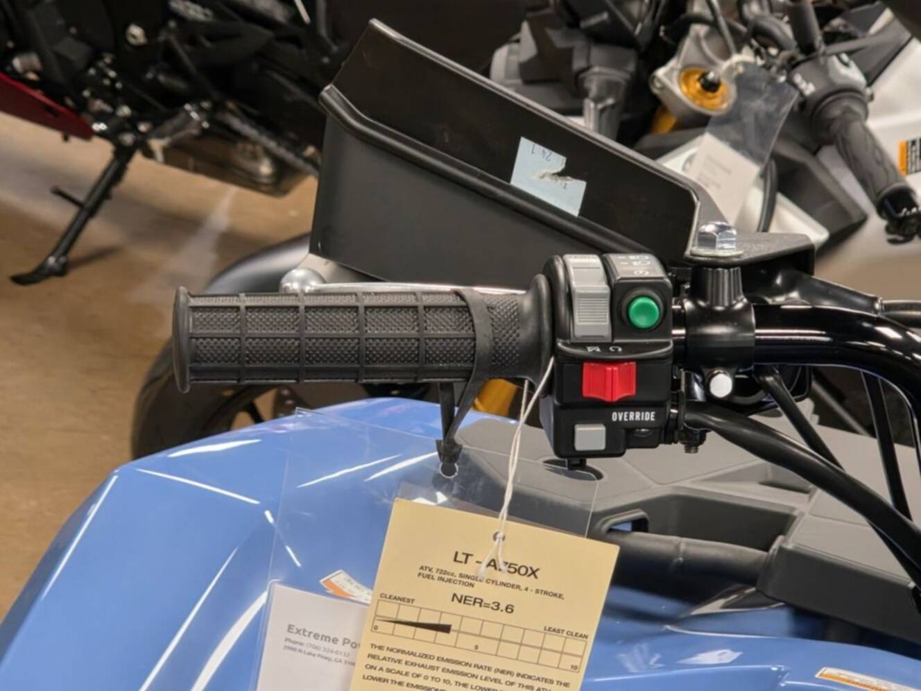 A photo of this 2025 Suzuki KingQuad 750AXi Power Steering SE