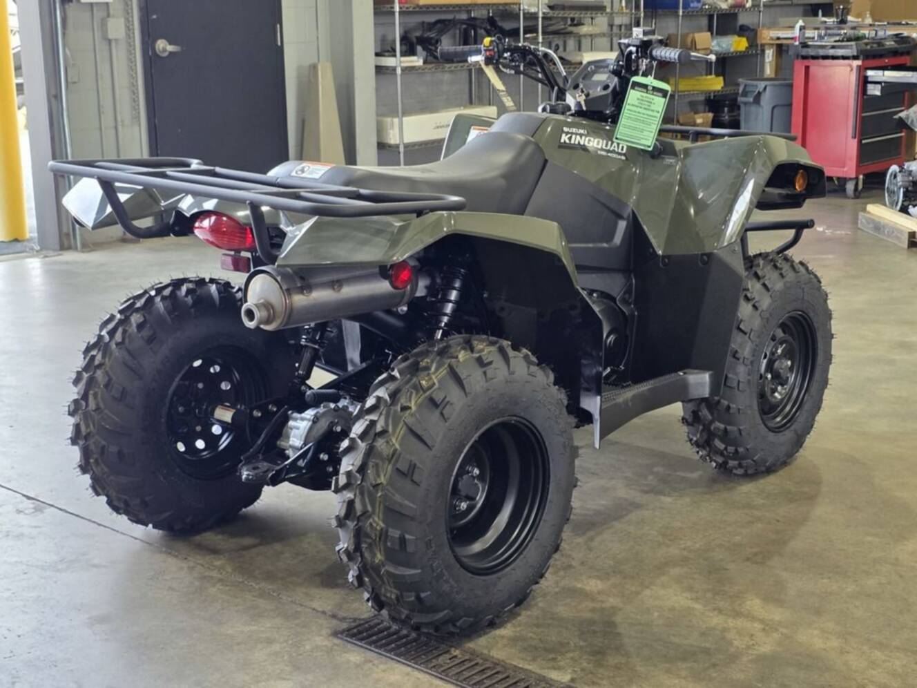 A photo of this 2025 Suzuki KingQuad 400ASi