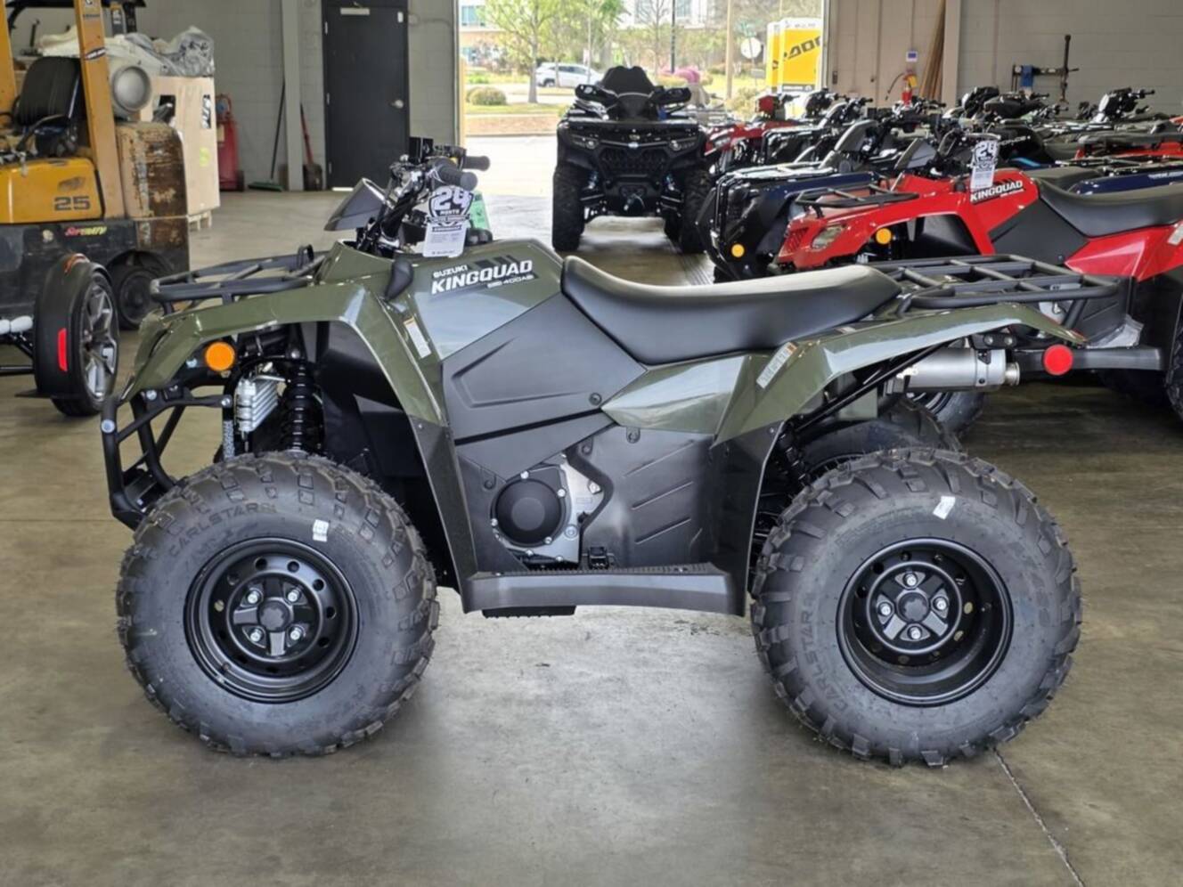 A photo of this 2025 Suzuki KingQuad 400ASi