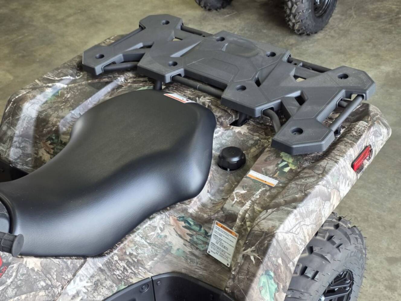 A photo of this 2025 Suzuki KingQuad 500AXi Power Steering SE Camo
