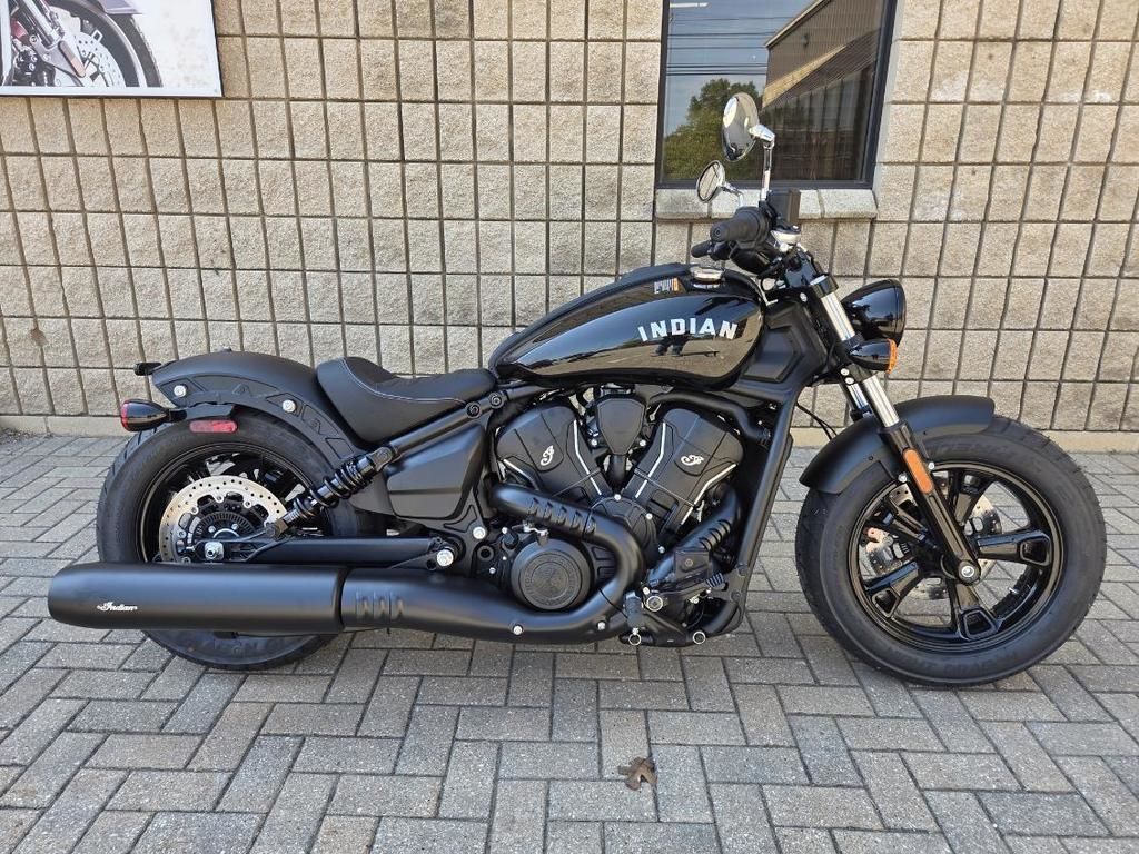 2026 Indian Motorcycle® Scout® Sixty Bobber Black Metallic BOBBER SIXTY in Clinton Twp, MI