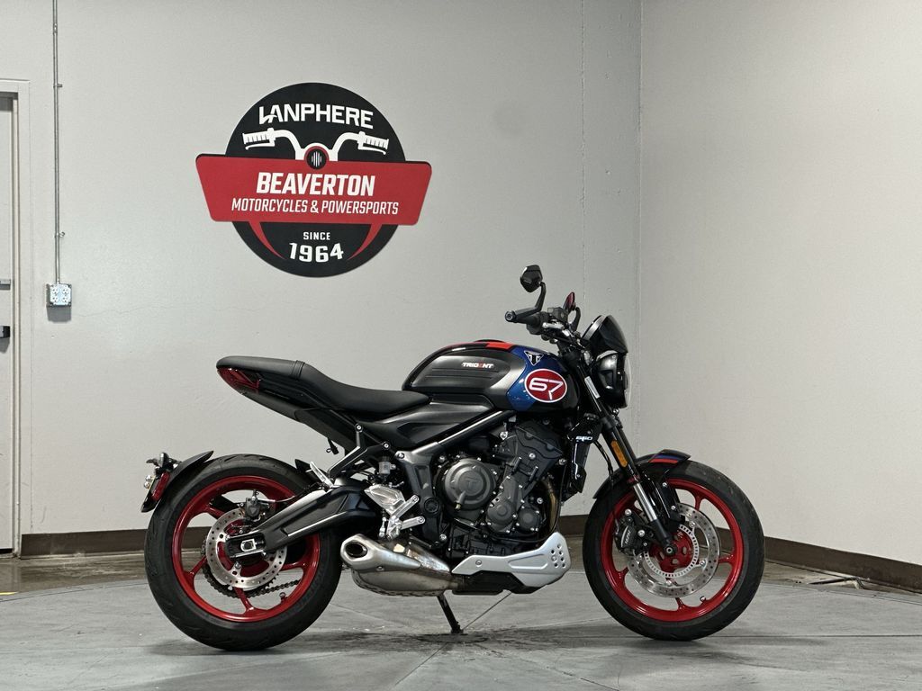 2026 Triumph Trident 660 Triple Tribute Edition Sapphire Black and C 660 TRIPLE TRIBUTE EDITION in Tigard, OR