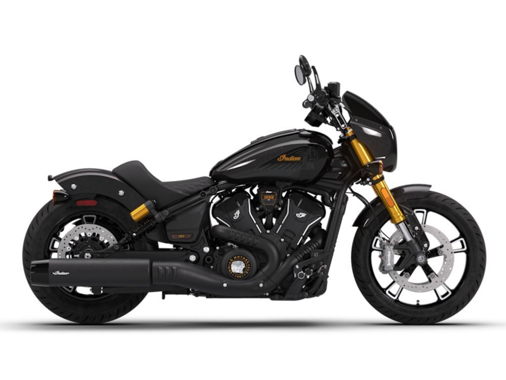 2026 Indian Motorcycle® 101 Scout® Black Crystal with Super Graphite BASE in Kalamazoo, MI