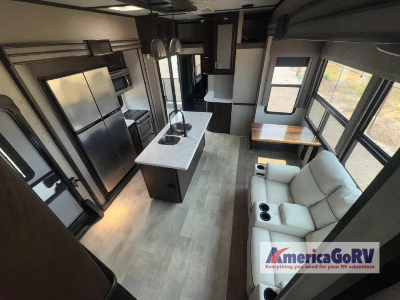 A photo of this 2020 Grand Design Momentum 399TH