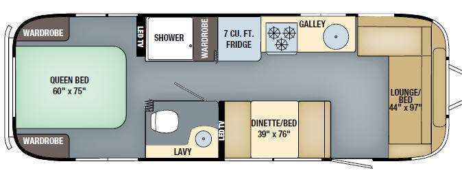 A photo of this 2016 Airstream International Signature 28