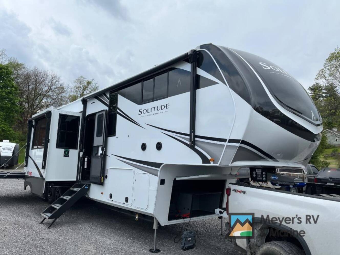 A photo of this 2026 Grand Design Solitude 414LJMJ
