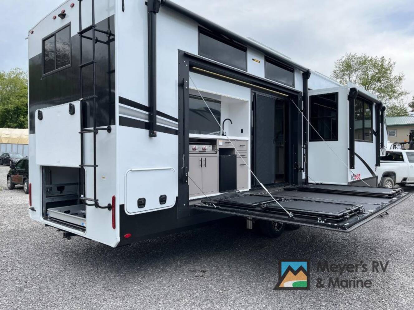 A photo of this 2026 Grand Design Solitude 414LJMJ