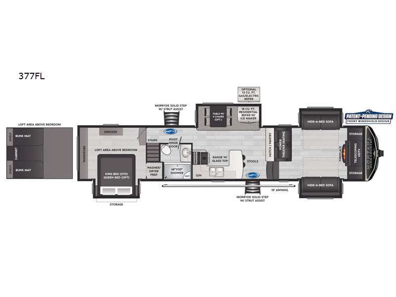 2022 Keystone Rv Montana High Country 377FL in saegertown PA