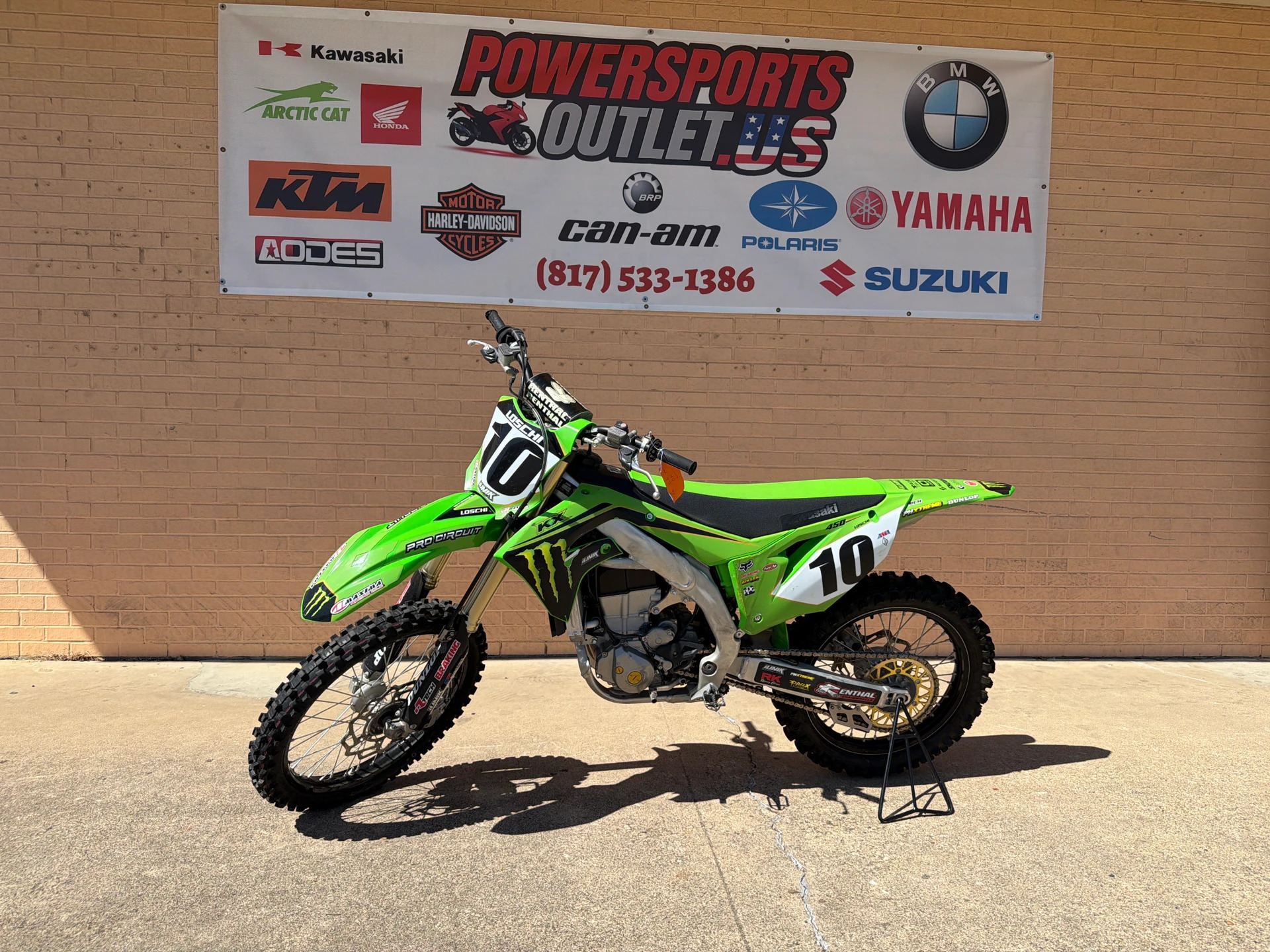 2023 Kawasaki KX450 Motocross Dirt Bike 449cc 450 in Arlington, TX