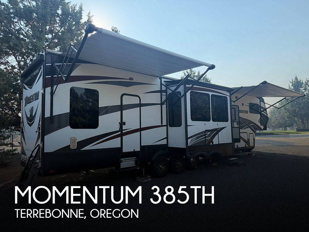 2016 Grand Design Momentum 385TH Fifth Wheel Toy Hauler RV