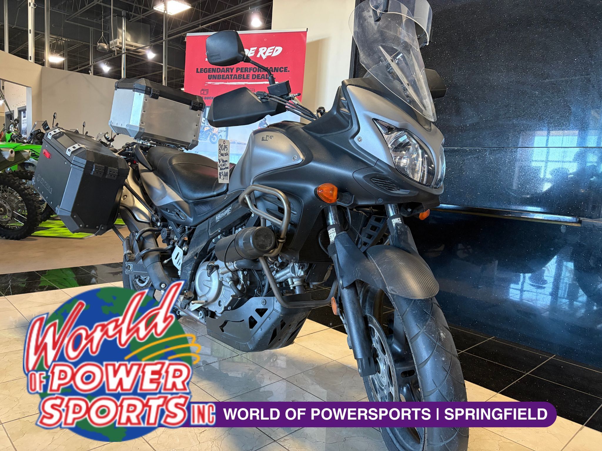 2015 Suzuki V-STROM 650 ABS ADVENTURE 650 ABS ADVENTURE in Springfield, IL