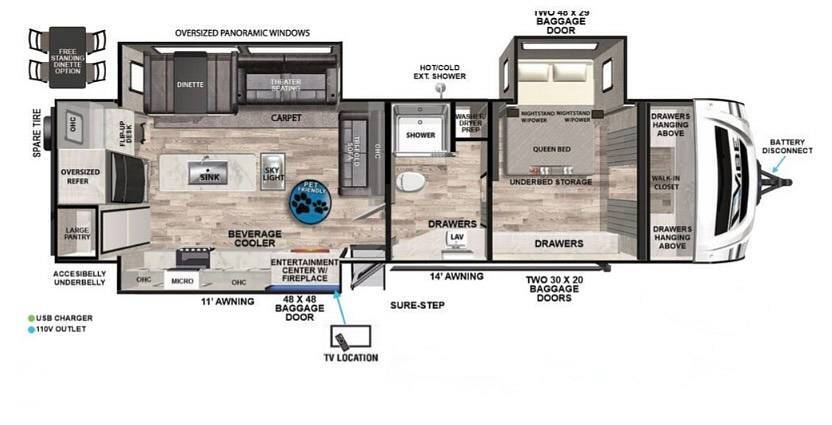 2023 Forest River Vibe 34XL in leesburg GA