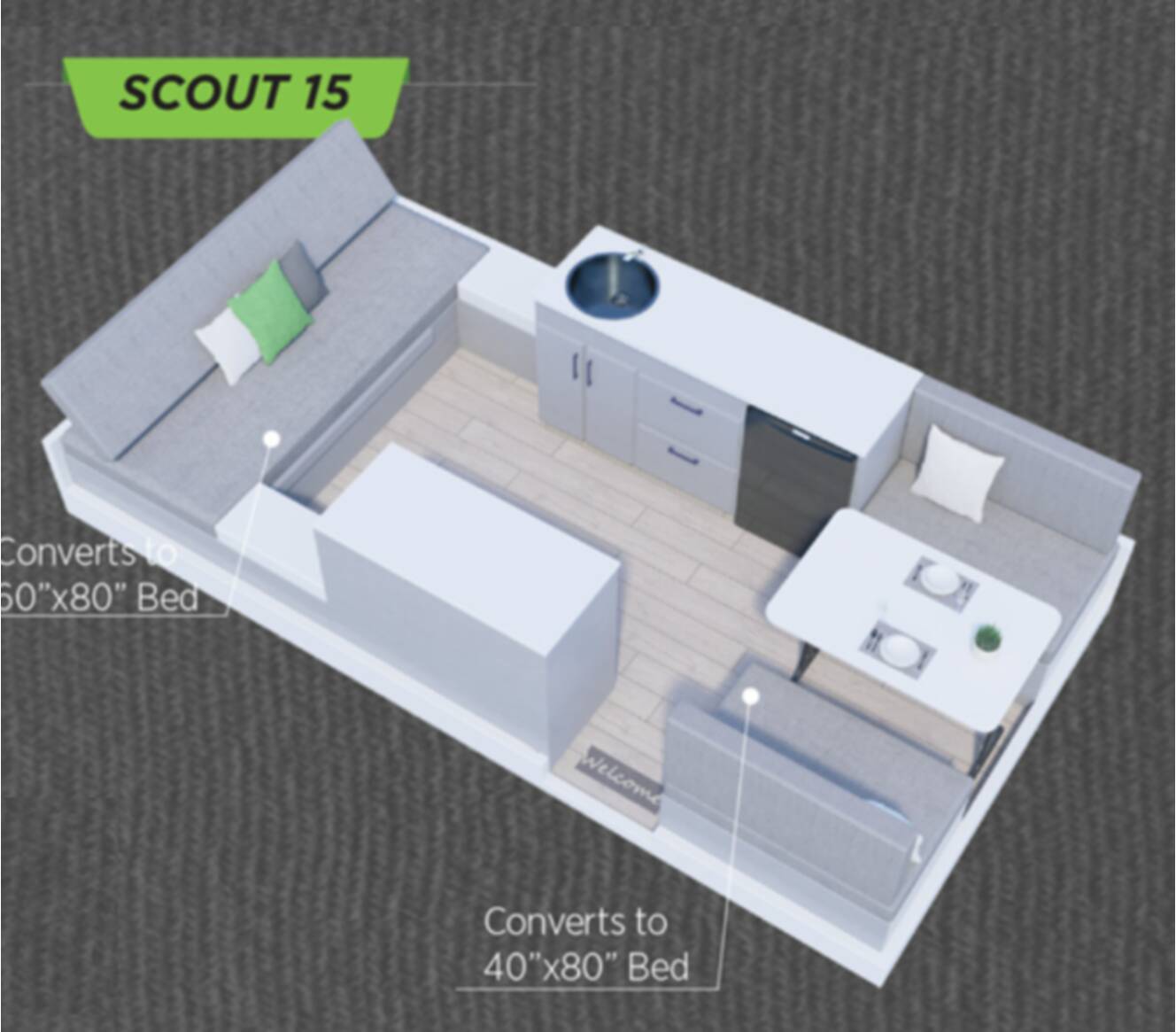 A photo of this 2027 Aliner Scout 15