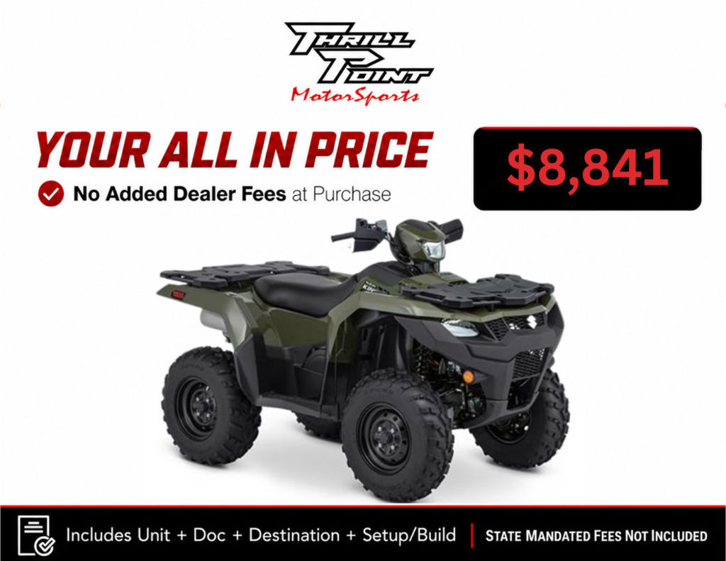 2025 Suzuki KingQuad 750AXi Power Steering in medina OH
