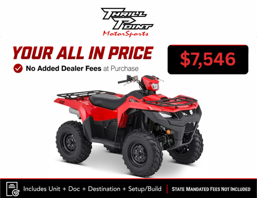 2025 Suzuki KingQuad 750AXi in medina OH