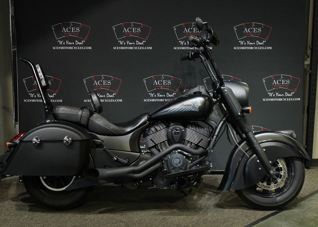 2018 Indian Chief Dark Horse ABS Thunder Black Smoke DARK HORSE in Frederick, CO