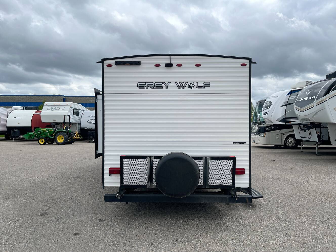 A photo of this 2023 Forest River GREY WOLF 26DBH