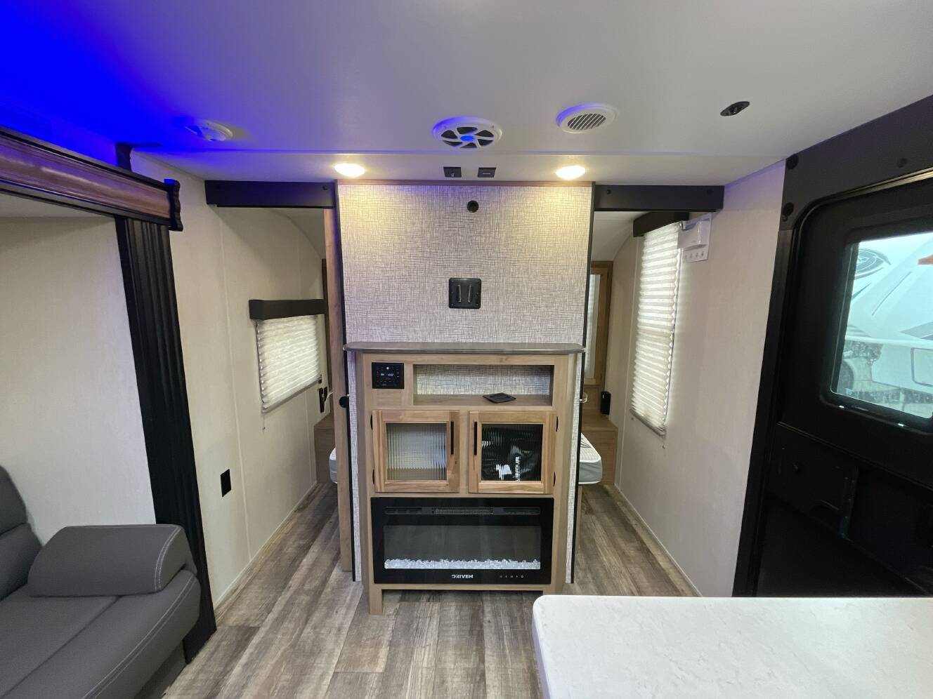 A photo of this 2023 Forest River GREY WOLF 26DBH