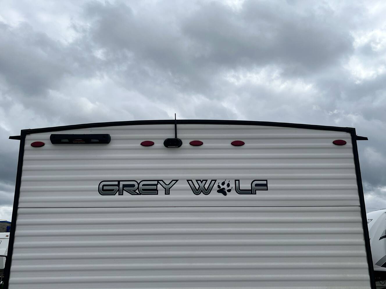 A photo of this 2023 Forest River GREY WOLF 26DBH