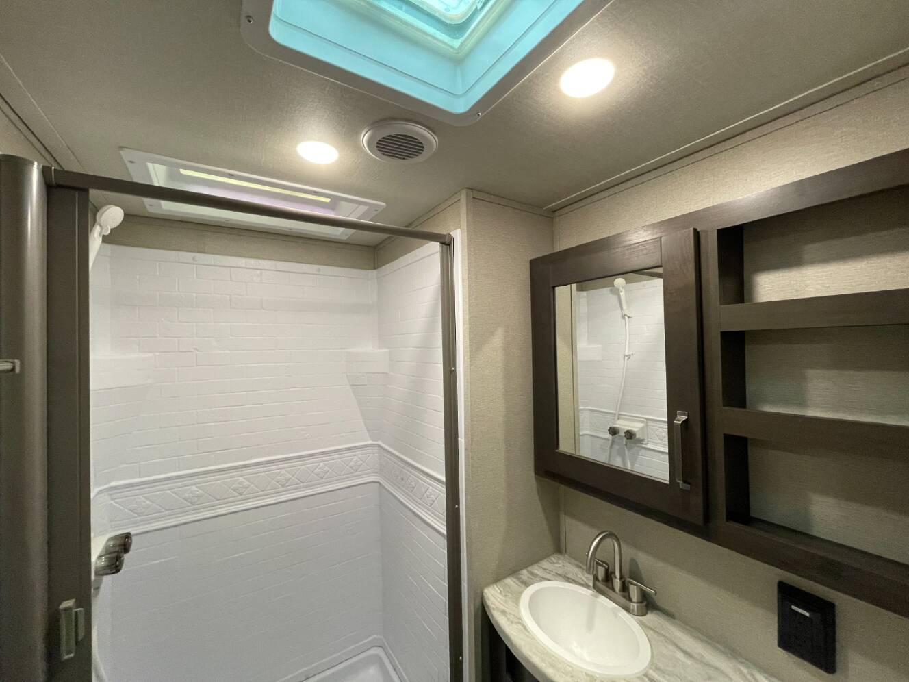 A photo of this 2023 Grand Design TRANSCEND XPLOR 297QB
