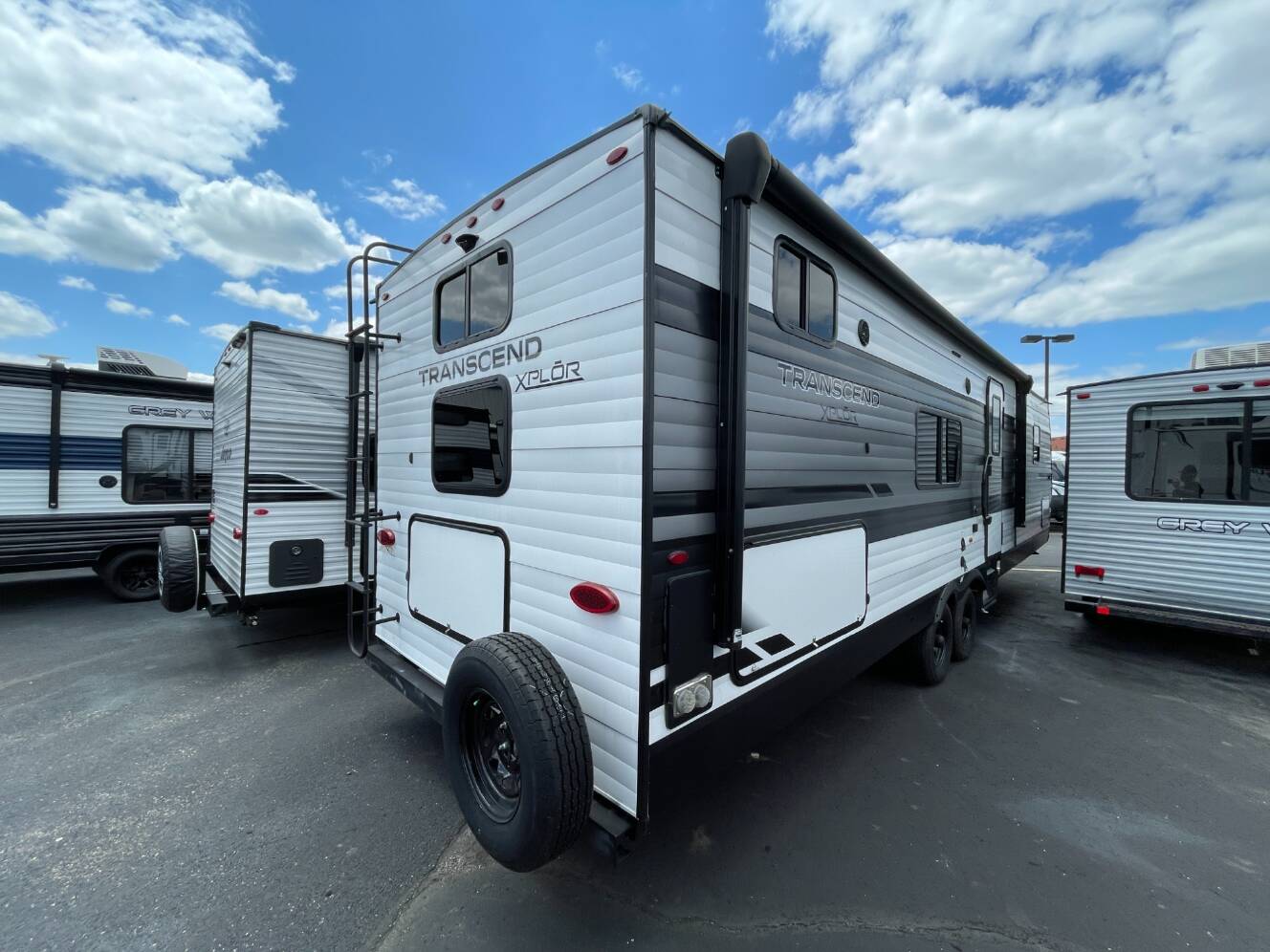 A photo of this 2023 Grand Design TRANSCEND XPLOR 297QB