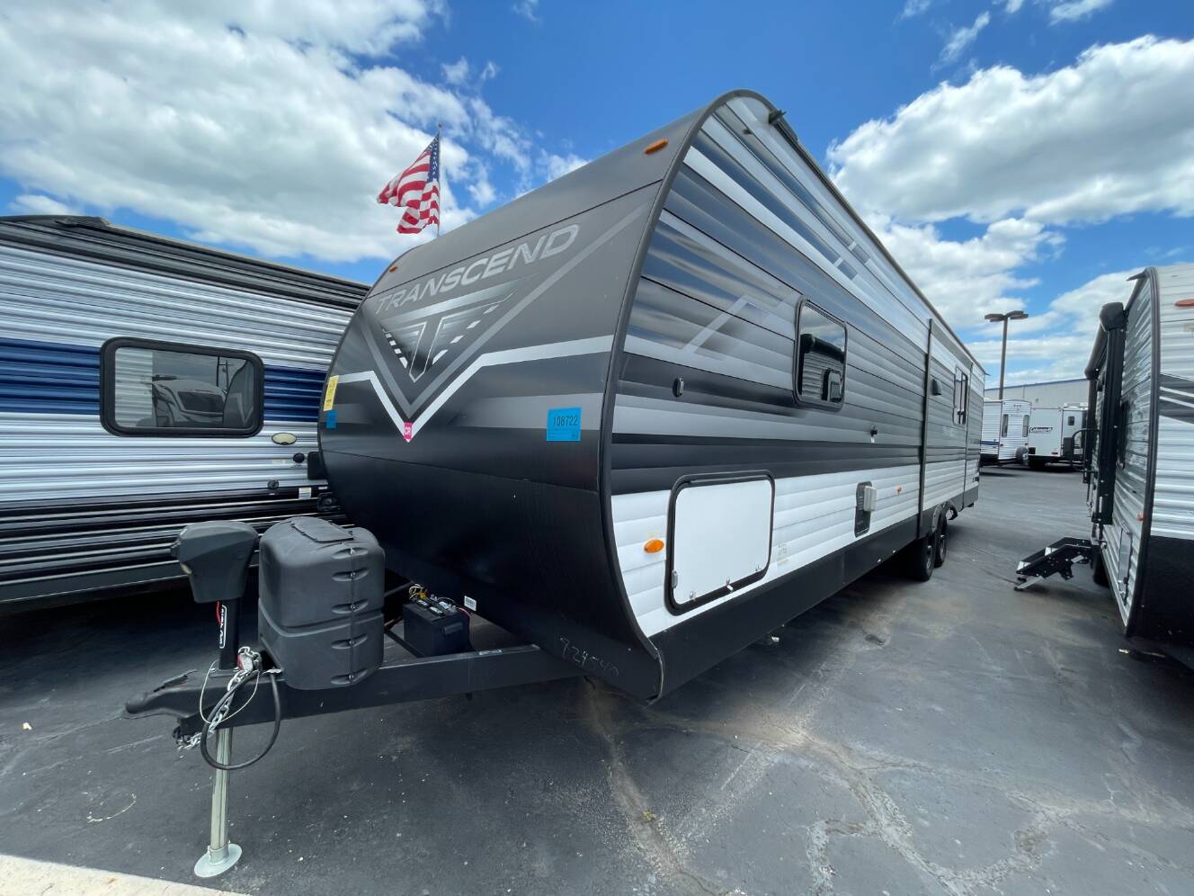 A photo of this 2023 Grand Design TRANSCEND XPLOR 297QB