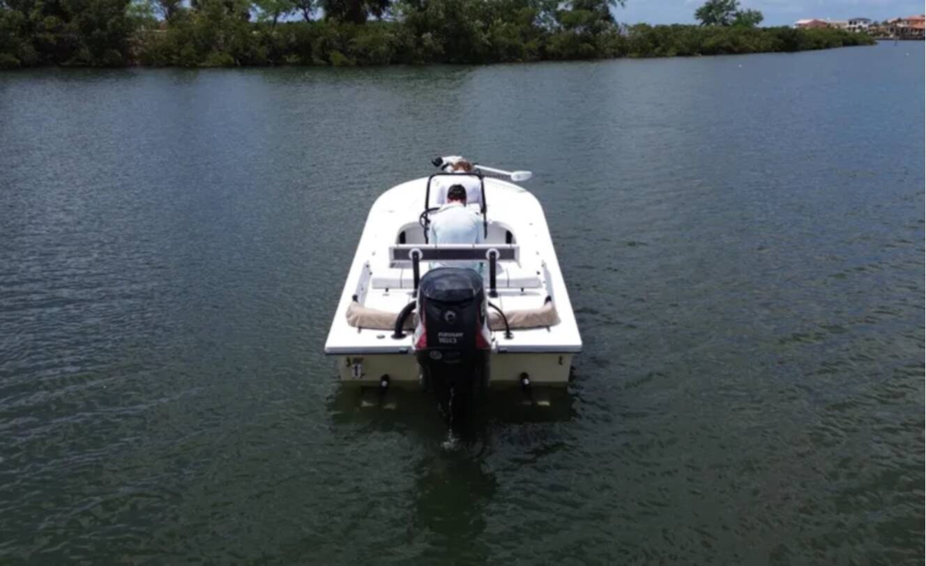 A photo of this 2017 Beavertail Skiffs Lightning 20'
