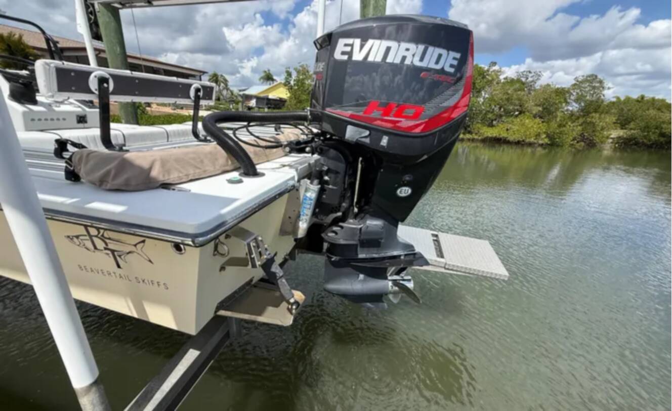 A photo of this 2017 Beavertail Skiffs Lightning 20'
