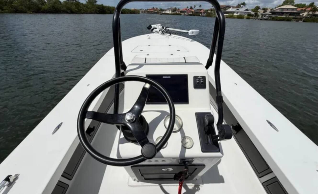 A photo of this 2017 Beavertail Skiffs Lightning 20'