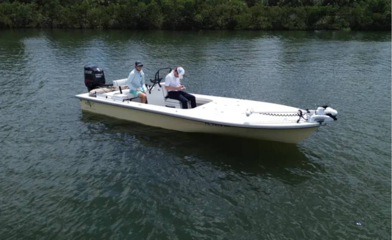 A photo of this 2017 Beavertail Skiffs Lightning 20'