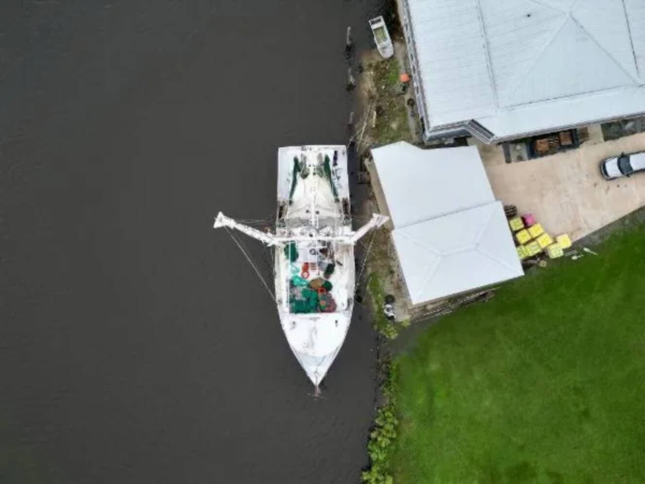 A photo of this 2001 Blanchard 69 Shrimper/Freezer