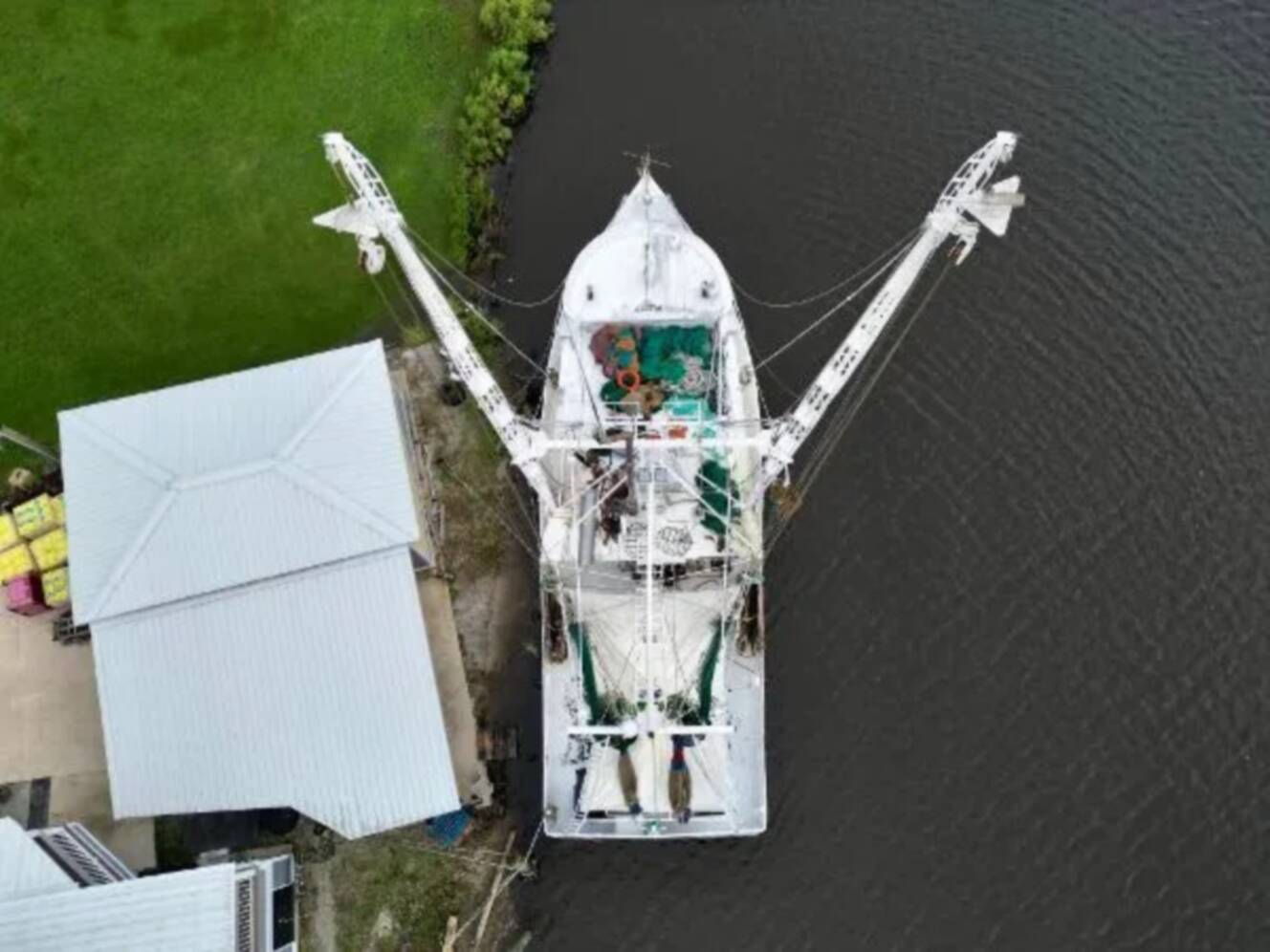 A photo of this 2001 Blanchard 69 Shrimper/Freezer