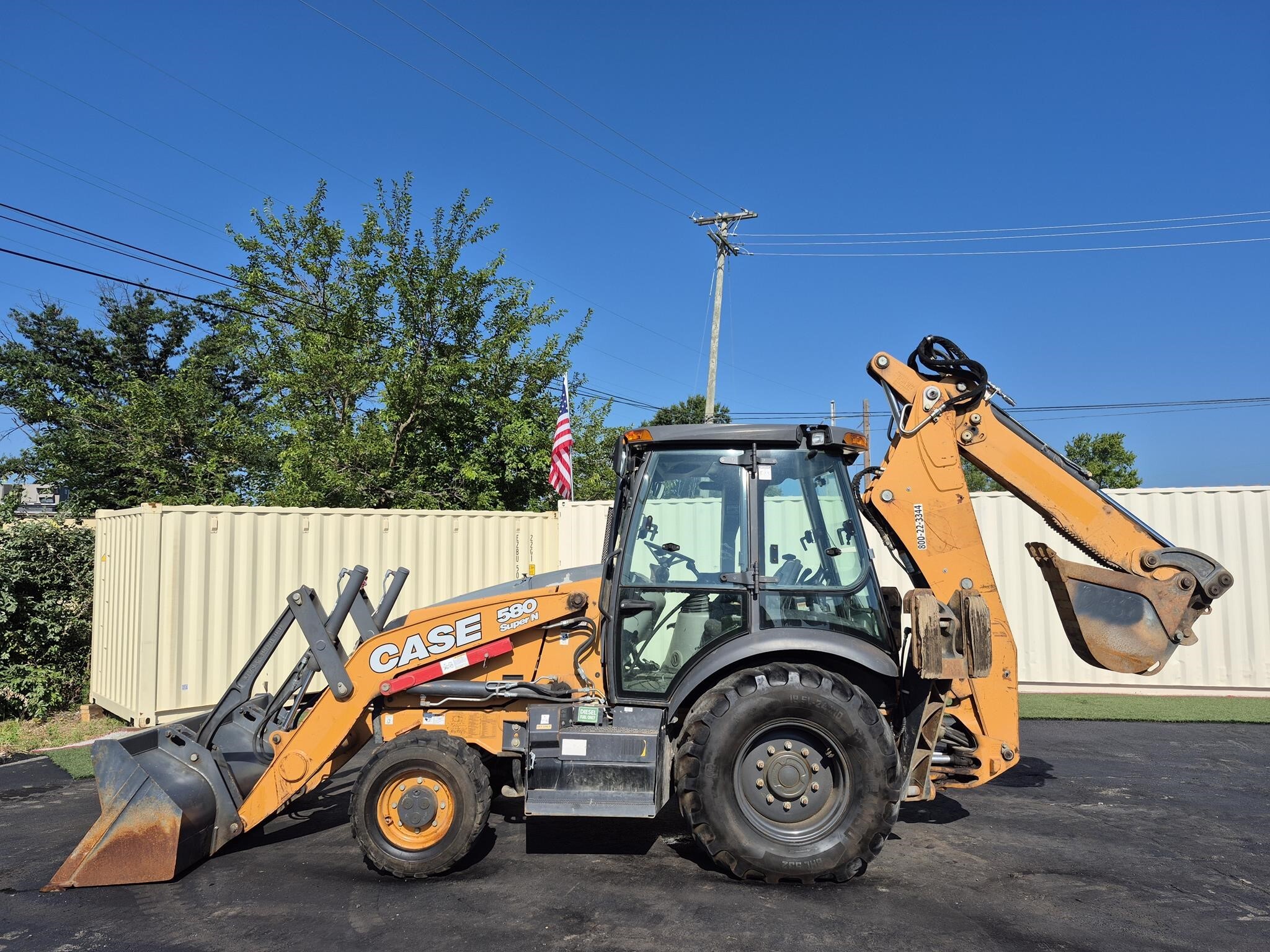 2018 CASE 580SN in Essington, PA