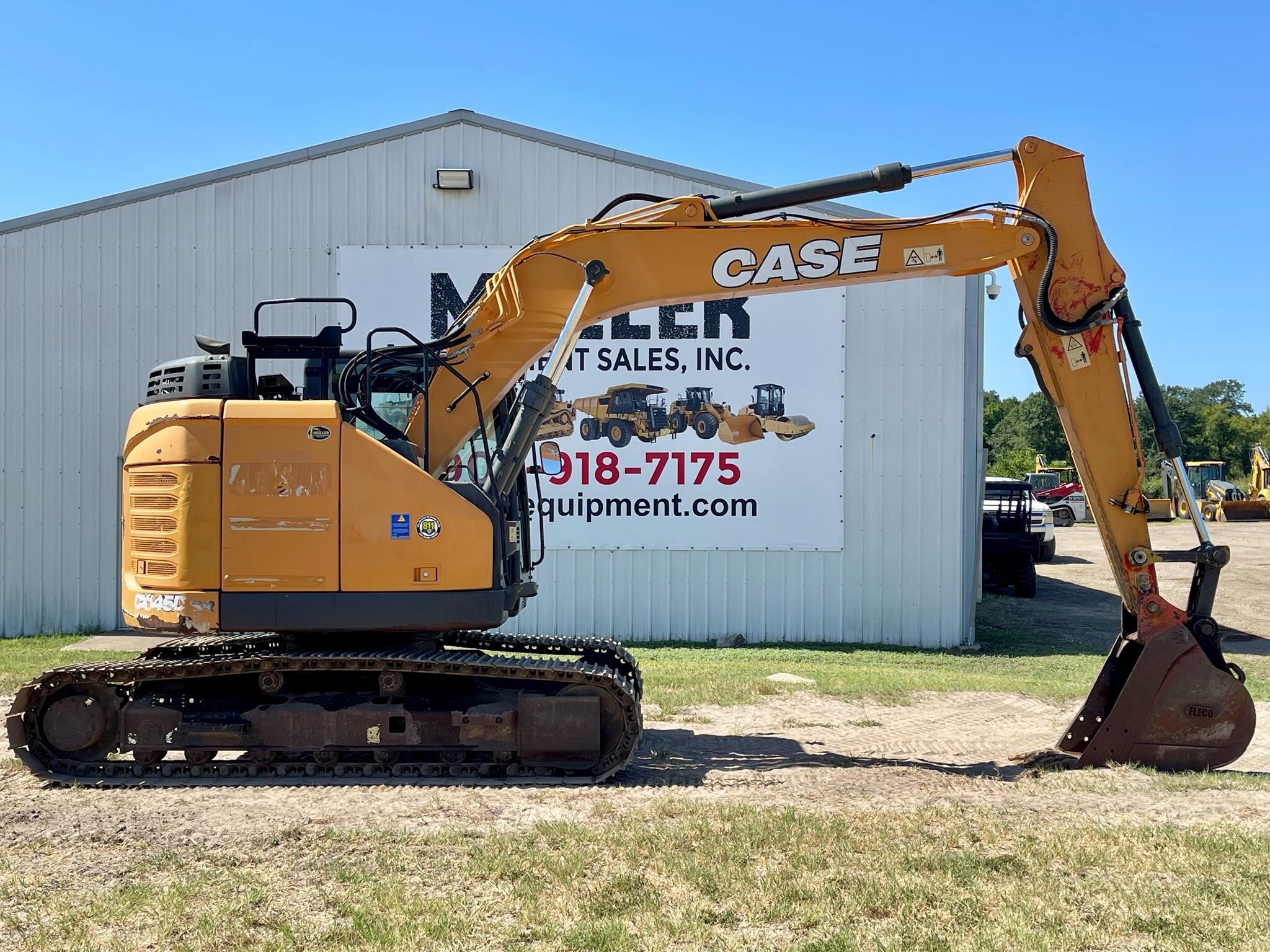 2018 CASE CX145DSR in Wills Point, TX