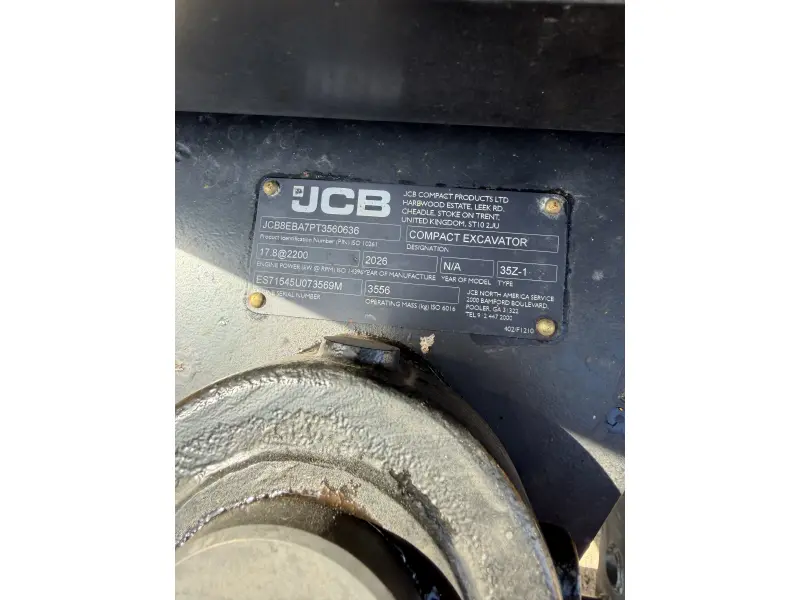 2026 JCB 35Z-1