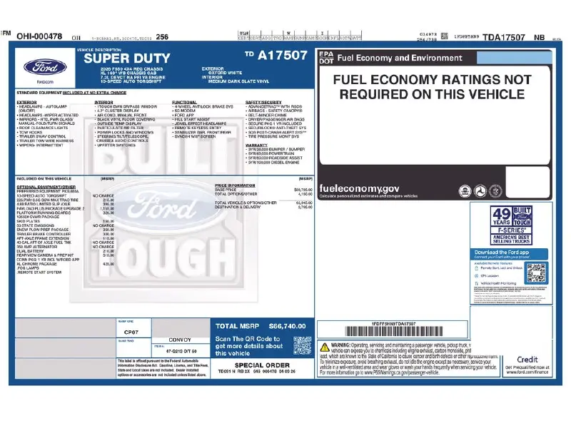 2026 FORD F550