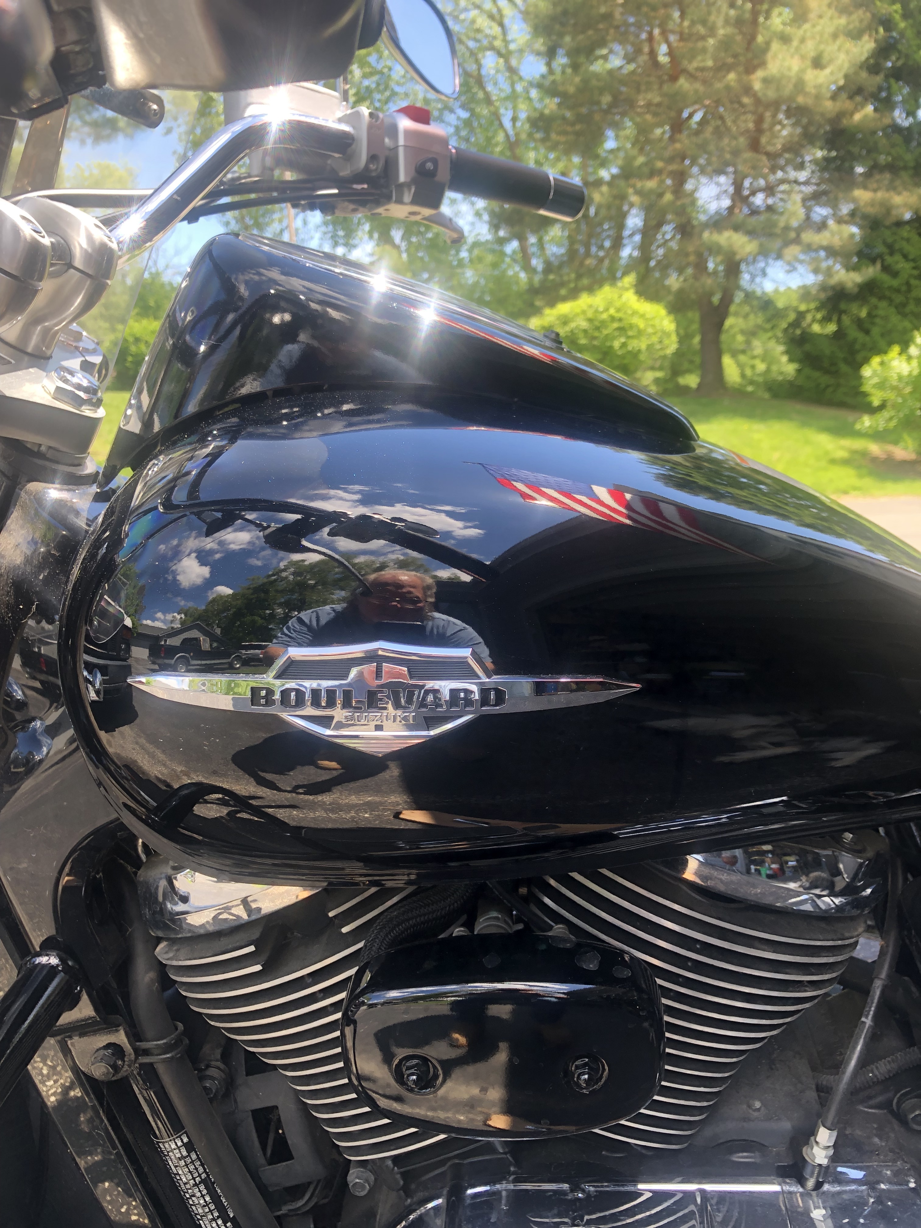 2009 Suzuki BOULEVARD C50 Cruiser motorcycle