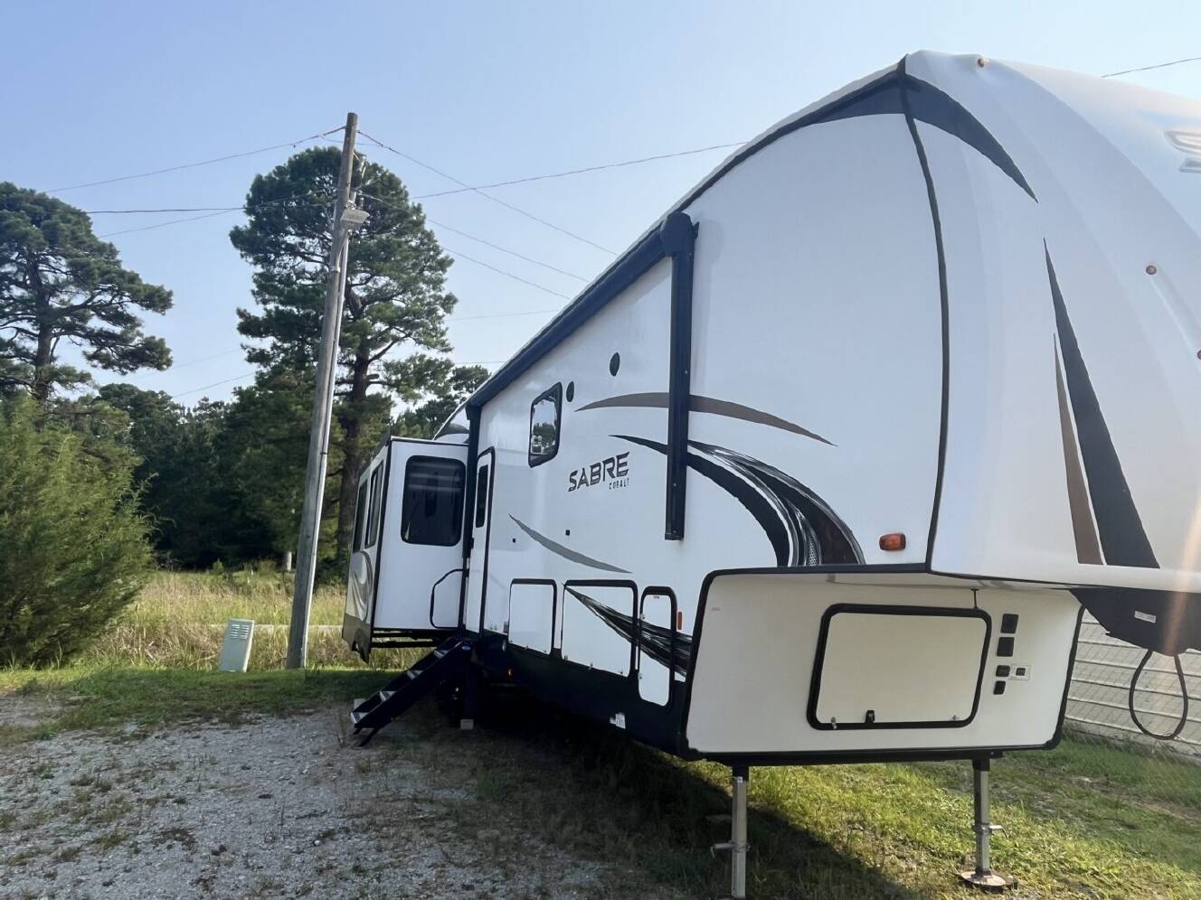 A photo of this 2022 Forest River SABRE 37FBT