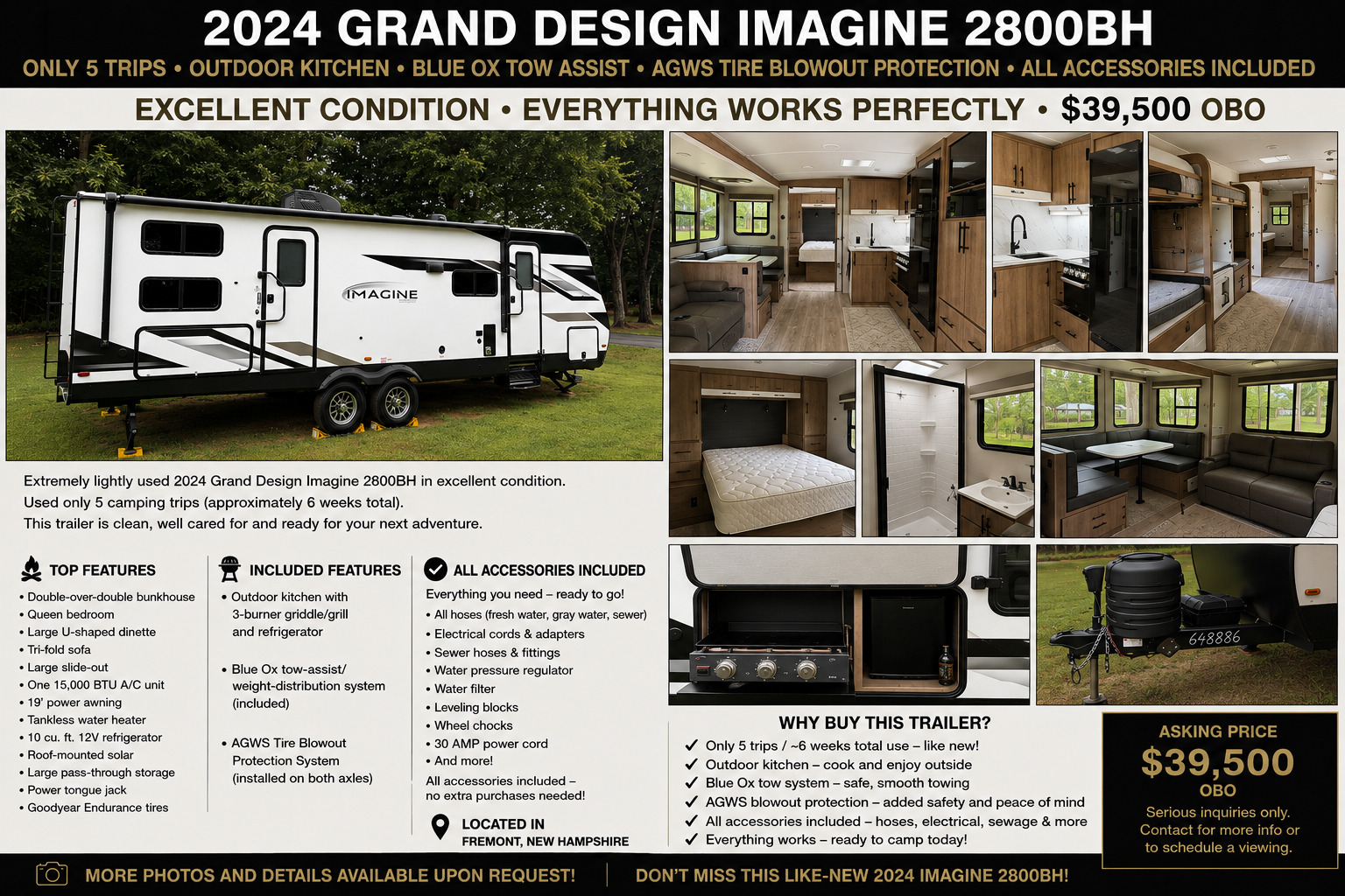 2024 Grand Design IMAGINE 2800BH RV