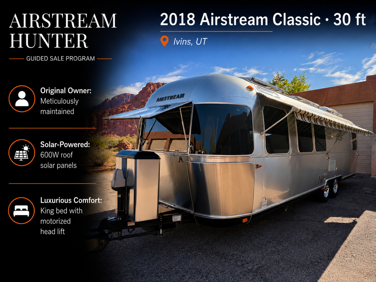 2018 Airstream CLASSIC 30 RBQ RV
