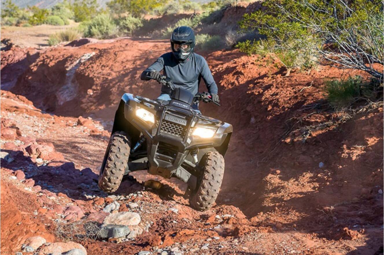 A photo of this 2022 Honda FourTrax Rancher 4x4 Automatic DCT EPS