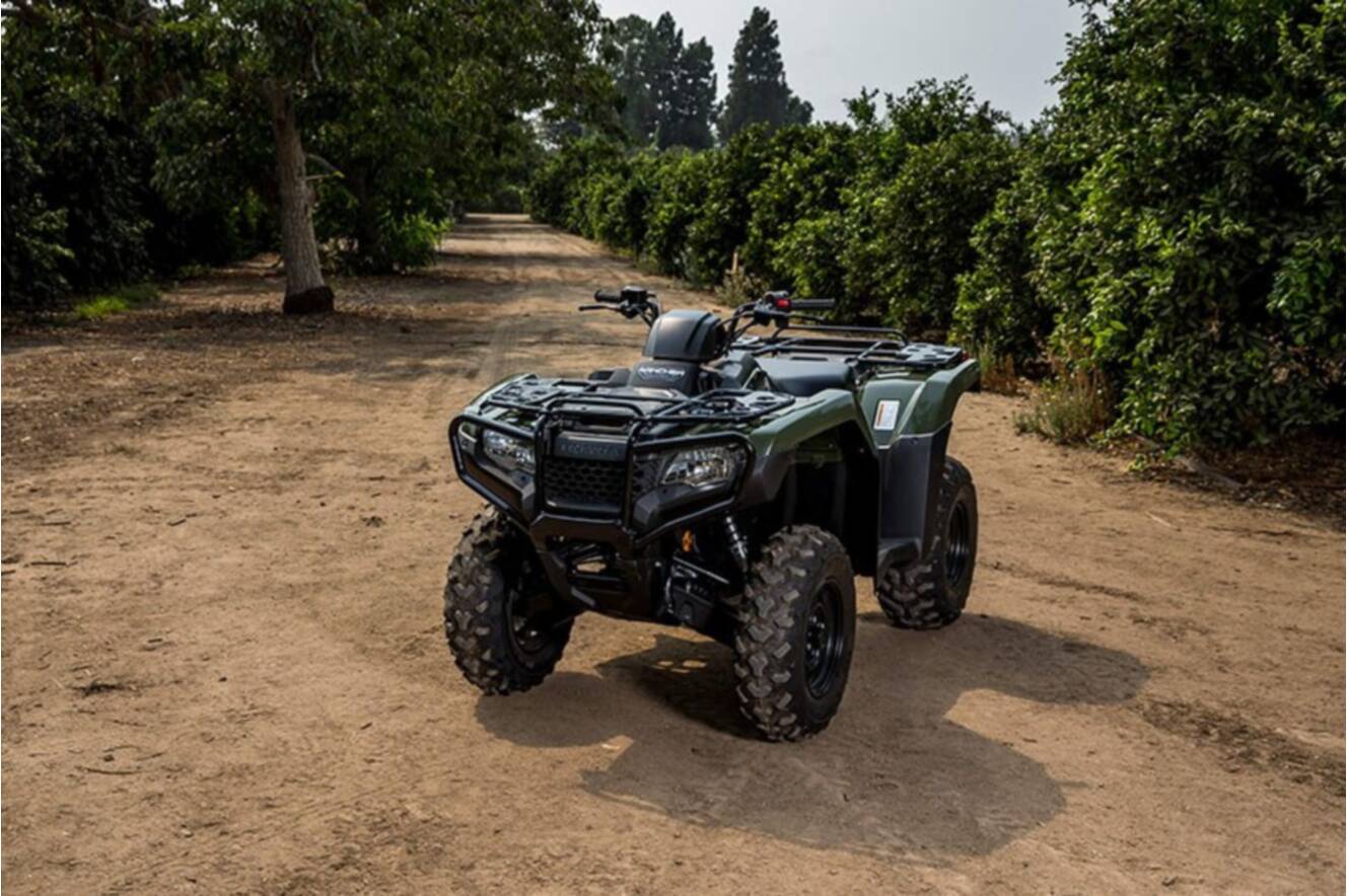 A photo of this 2022 Honda FourTrax Rancher 4x4 Automatic DCT EPS