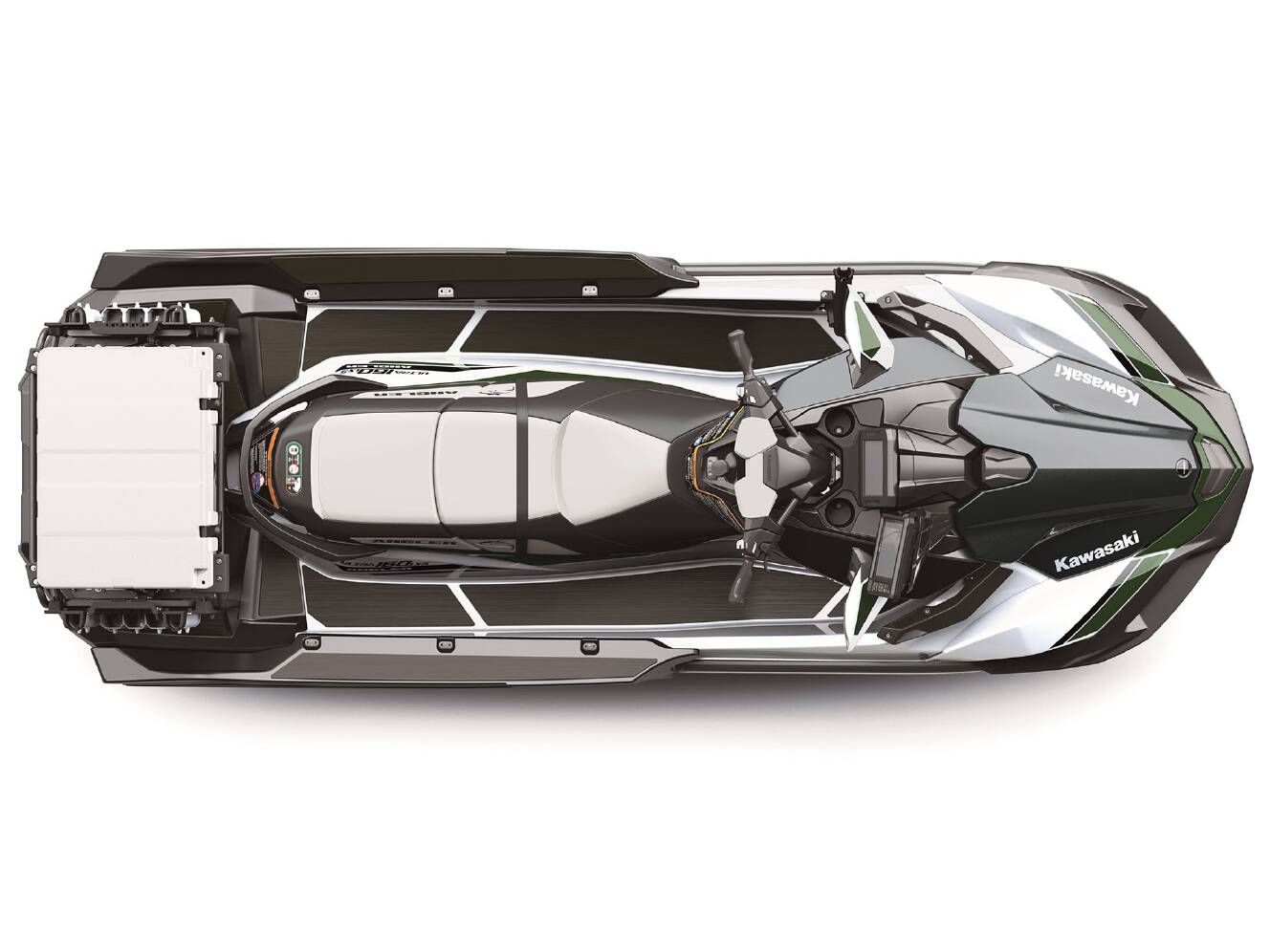 A photo of this 2025 Kawasaki Jet Ski® Ultra® 160LX-S Angler